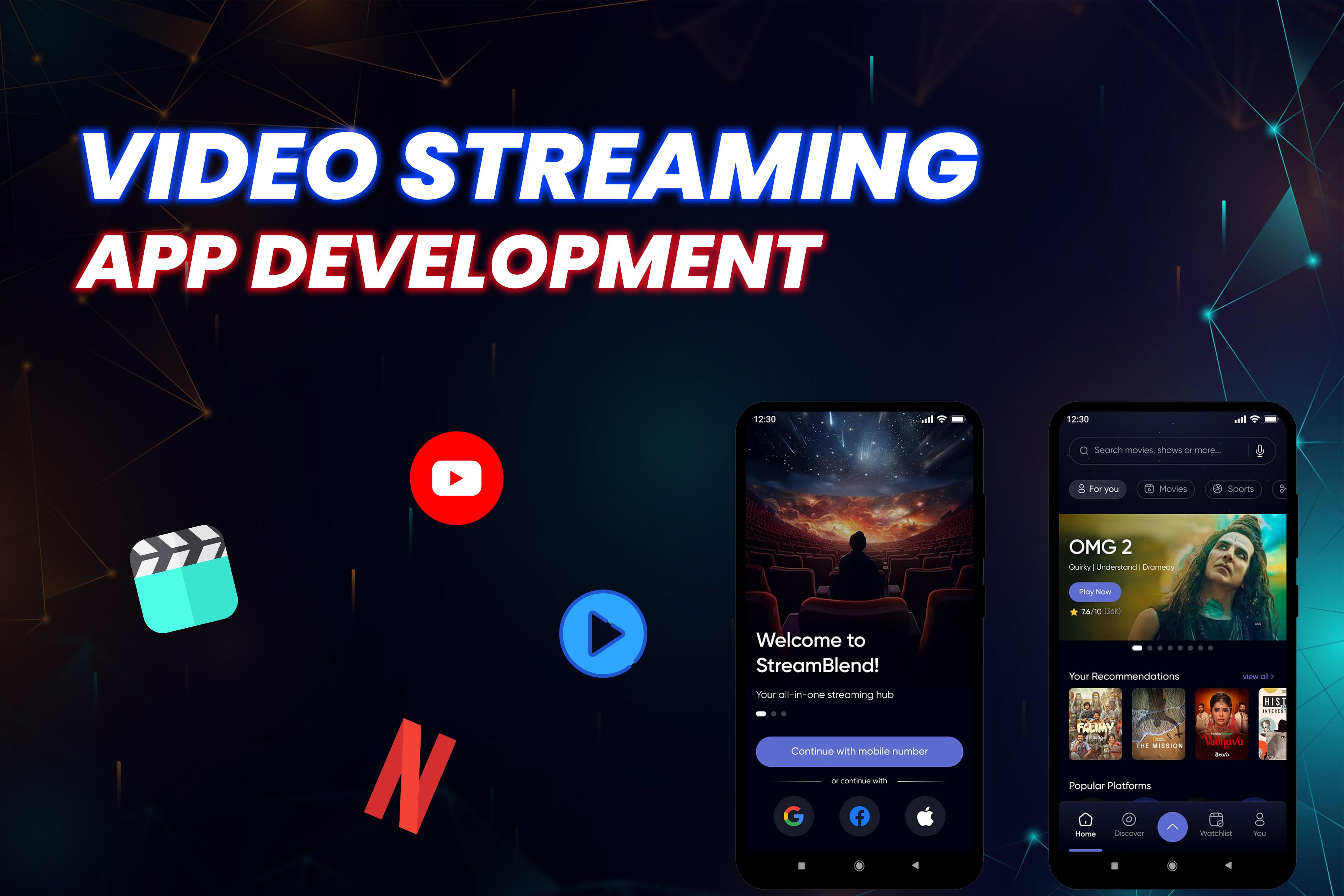 OTT platform development.